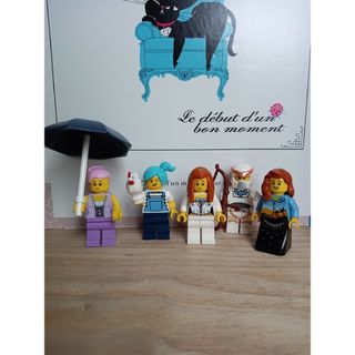 レゴ(Lego)のLEGO　レゴ　ミニフィグ　街の人たち　働く女たち　5体セット(キャラクターグッズ)