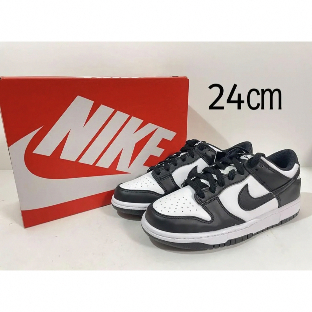 NIKE - 【新品】24cm NIKE DUNKLOW PANDA GS ダンクローパンダの通販 ...