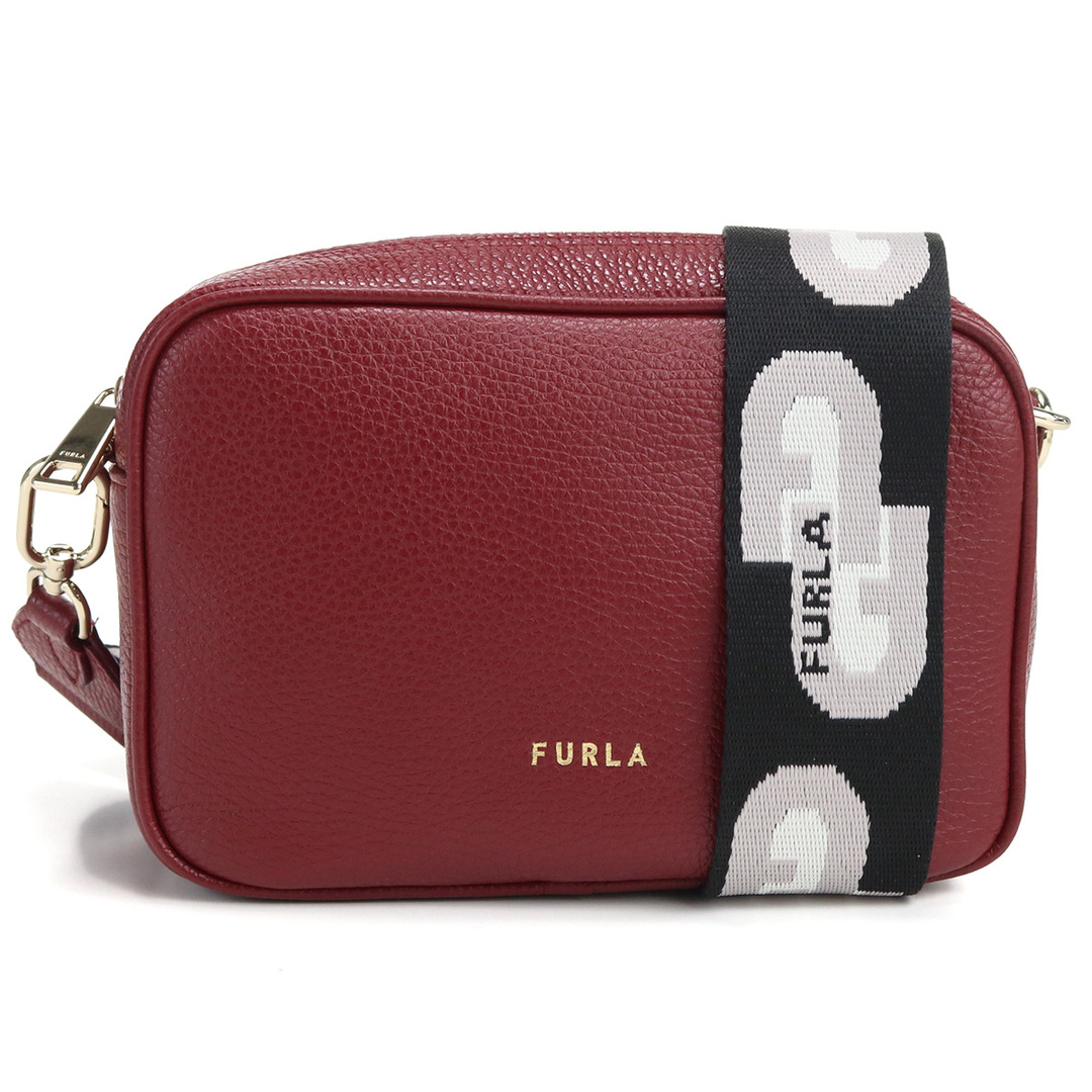 フルラ FURLA 斜め掛け ショルダーバッグレッド系 レディース