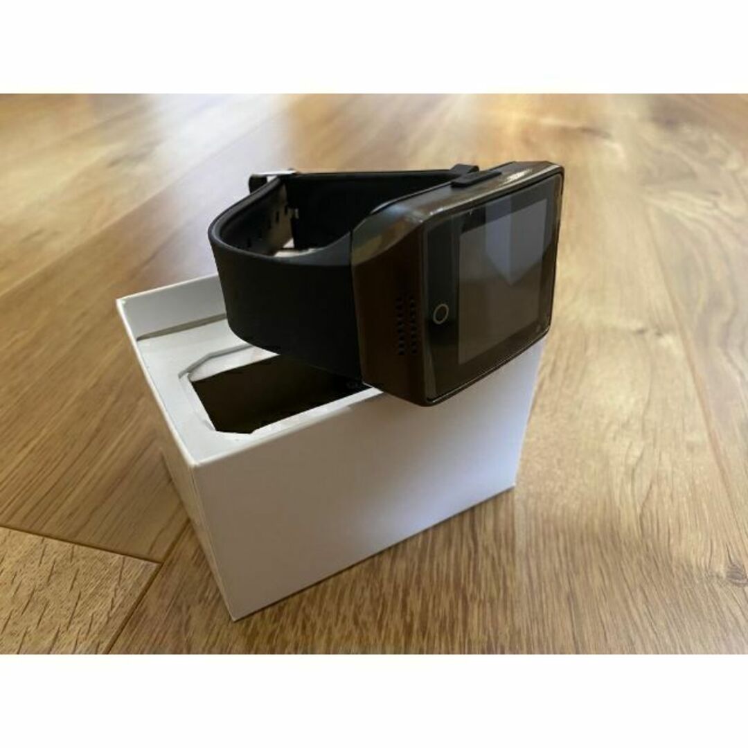 Q18　スマートウォッチ　最安　黒　Bluetooth　ギフト　時計　おすすめ メンズの時計(腕時計(デジタル))の商品写真