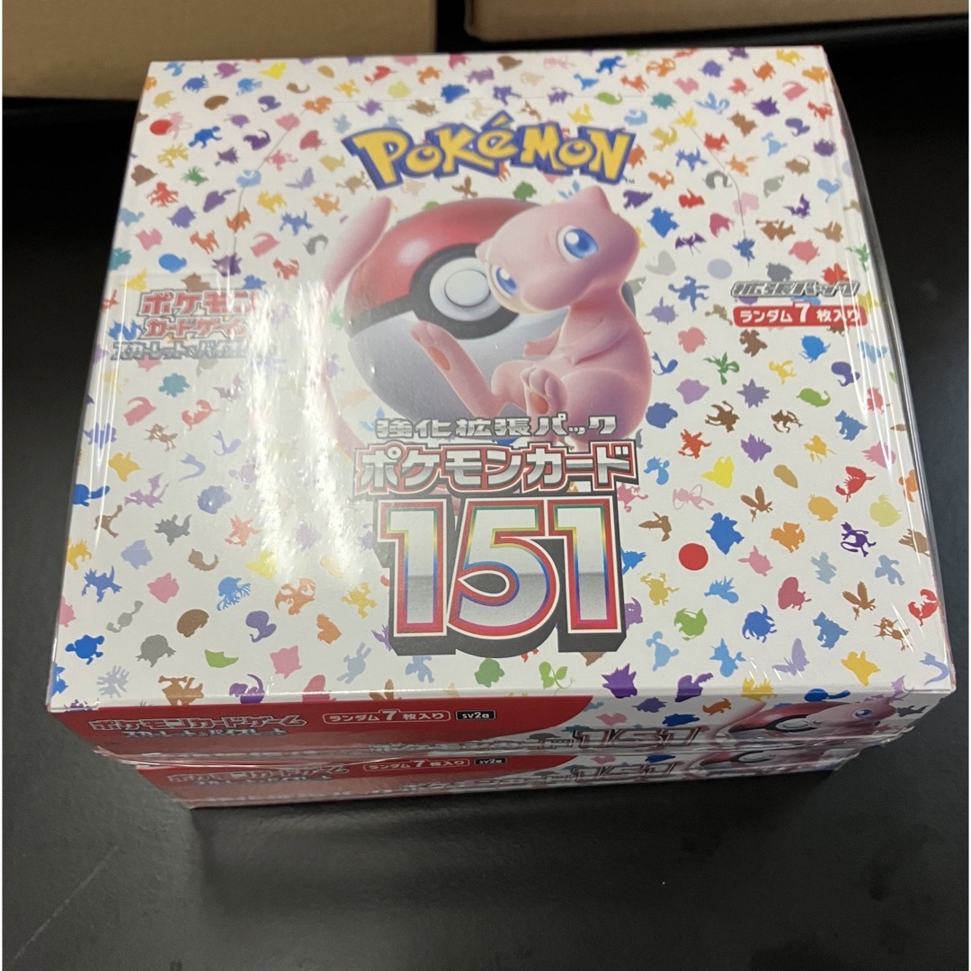 ポケモンカードゲーム 151 新品未開 2BOXセット シュリンク付き-