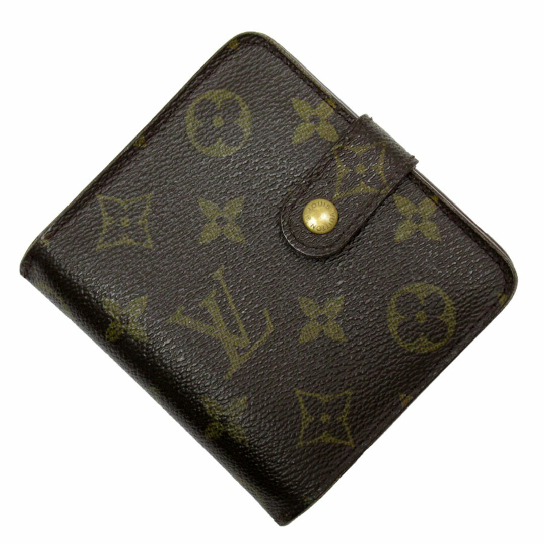 【超美品】 LOUIS VUITTON コンパクトジップ M61667 二つ折り