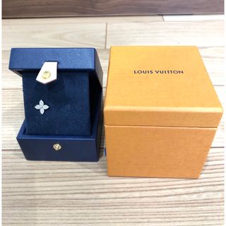 ルイヴィトン(LOUIS VUITTON)の【値下げ】ピュス スター ブロッサム(ホワイトゴールド×ダイヤモンド) 単品(ピアス)