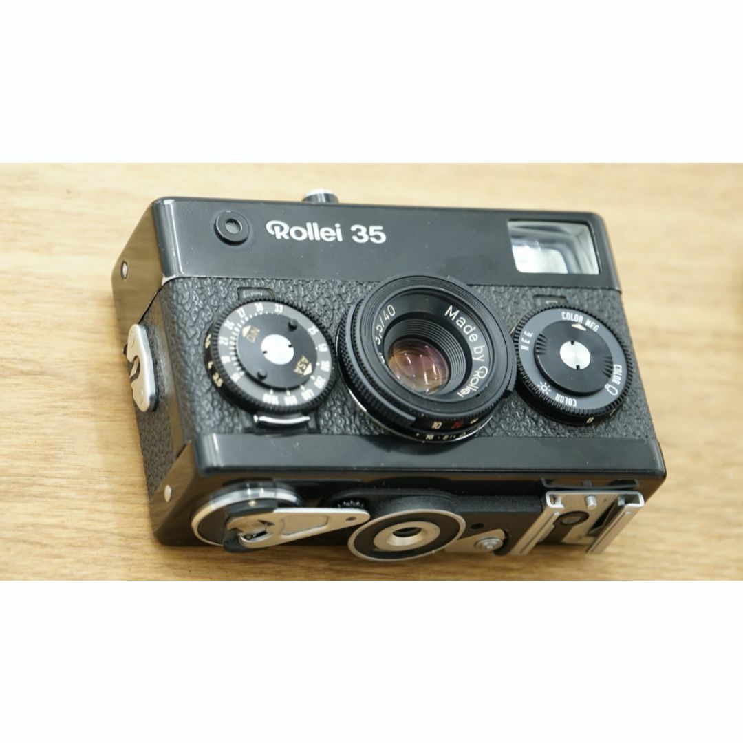 品数豊富! 8327 訳アリ Rollei 35 露出計OK シンガポール製 ブラック