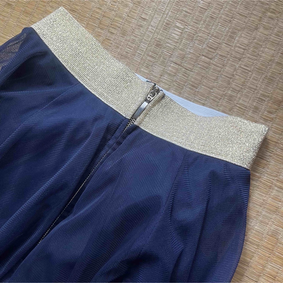 フィッシュテールチュールスカート レディースのスカート(ひざ丈スカート)の商品写真