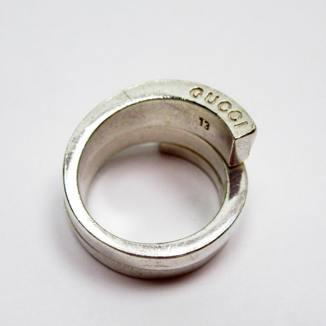 Gucci(グッチ)のグッチ GUCCI リング・指輪 シルバー925 シルバー メンズ 送料無料【中古】 t18880a メンズのアクセサリー(リング(指輪))の商品写真