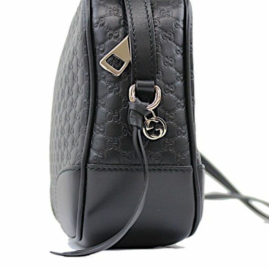 Gucci - グッチ マイクログッチシマ レザー ブラック 黒 ショルダー