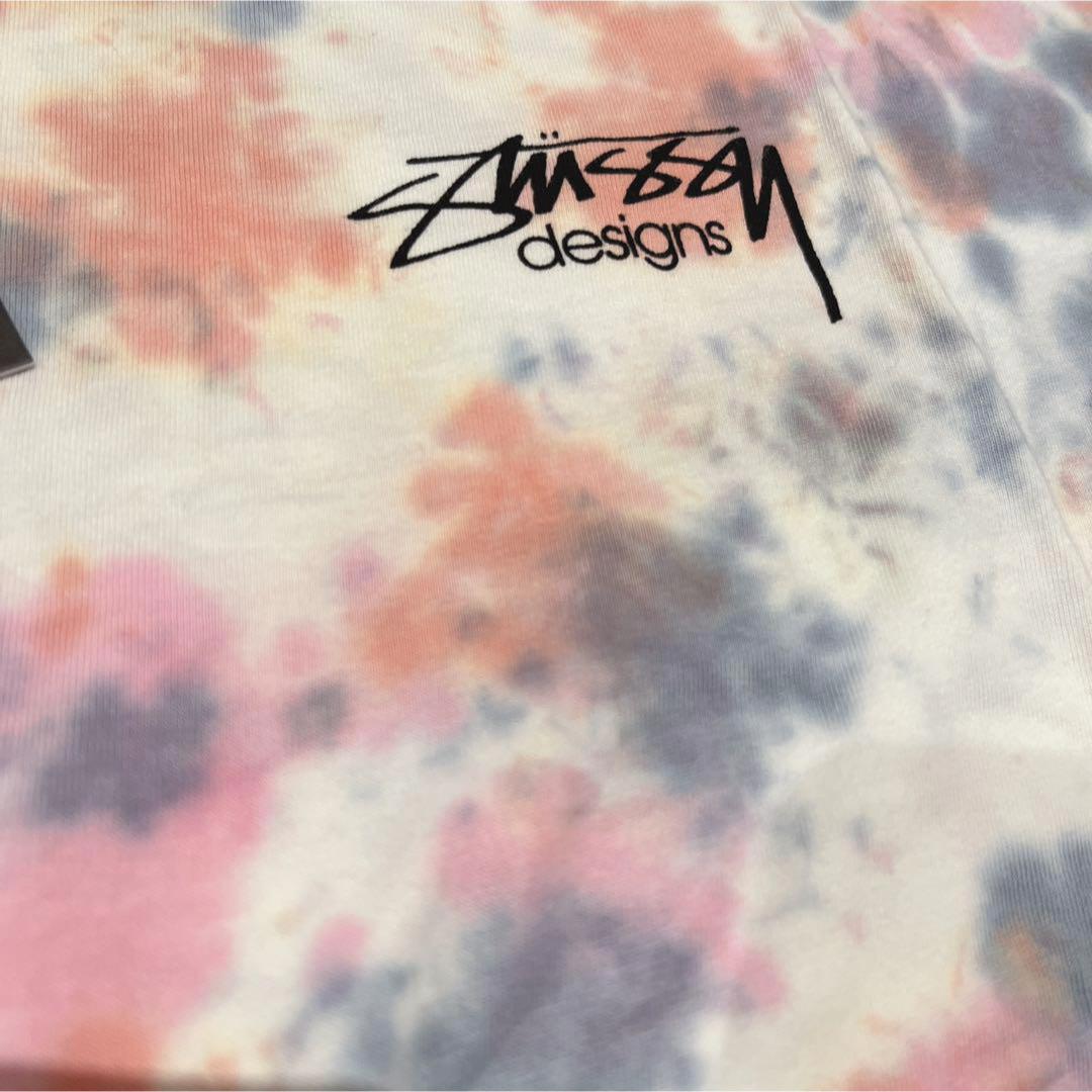 STYSSY 柄 tシャツ クロップド ショート丈 海外限定モデル XS