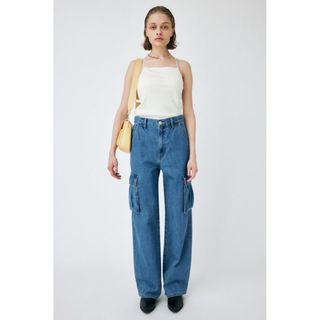 マウジー(moussy)のMOUSSY♡DENIM CARGO LOOSE STRAIGHT(デニム/ジーンズ)