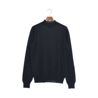 プラダ(PRADA)のPRADA プラダ ニット・セーター 50(L位) 黒 【古着】【中古】(ニット/セーター)