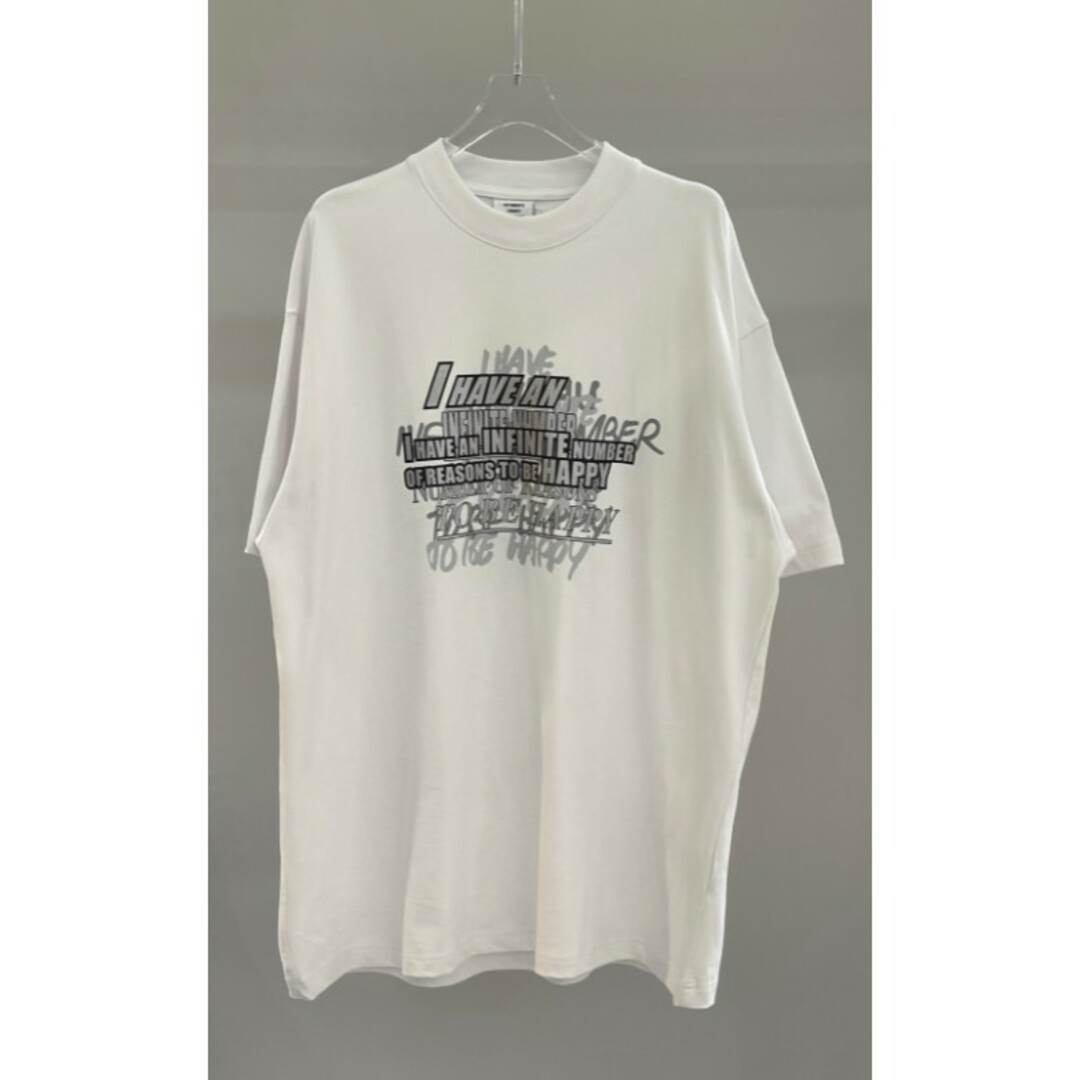 VETEMENTS Infinite Happiness T-shirt 値段交渉受け付け メンズ