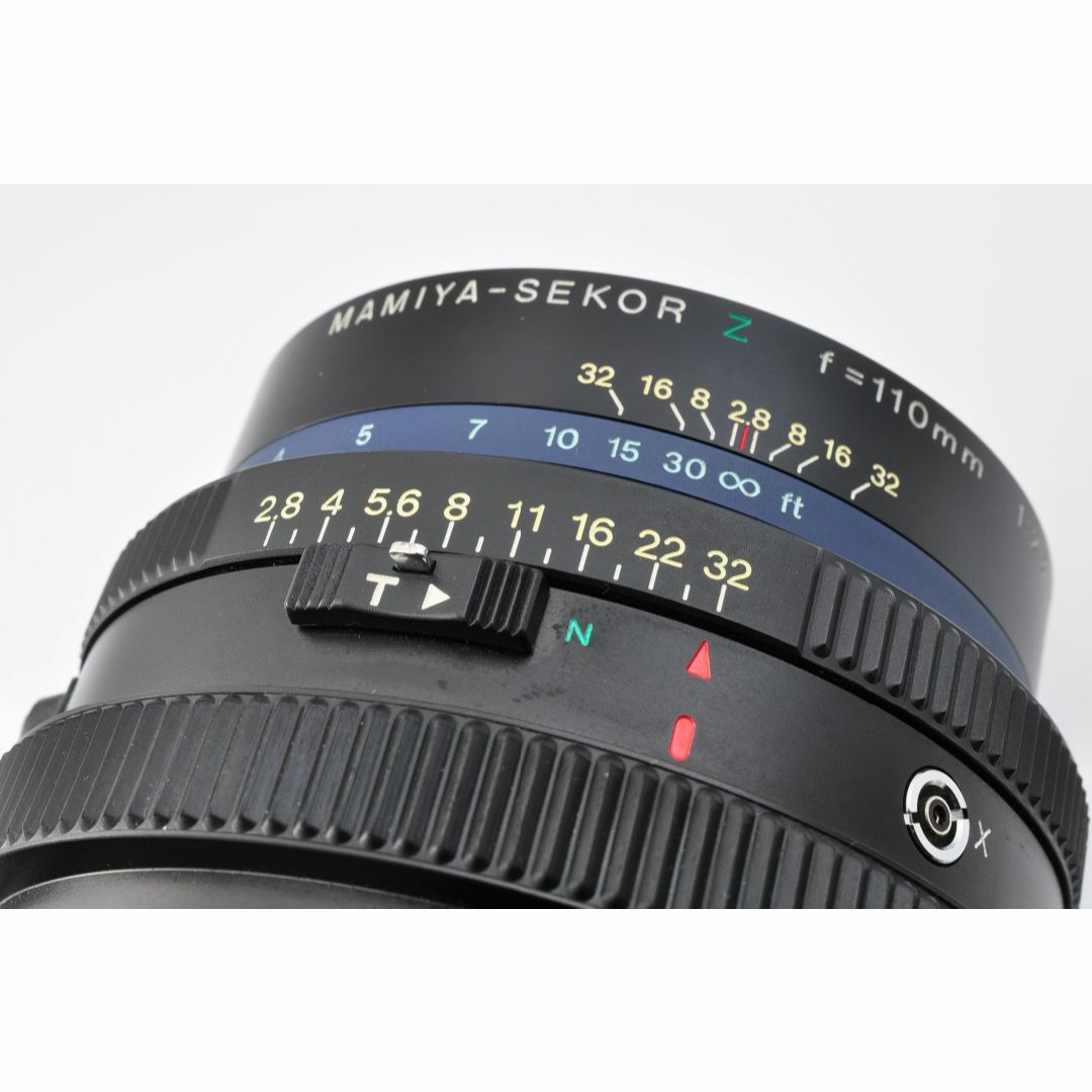 Mamiya マミヤ レンズ Sekor Z 110mm F2.8 Wフード付き-