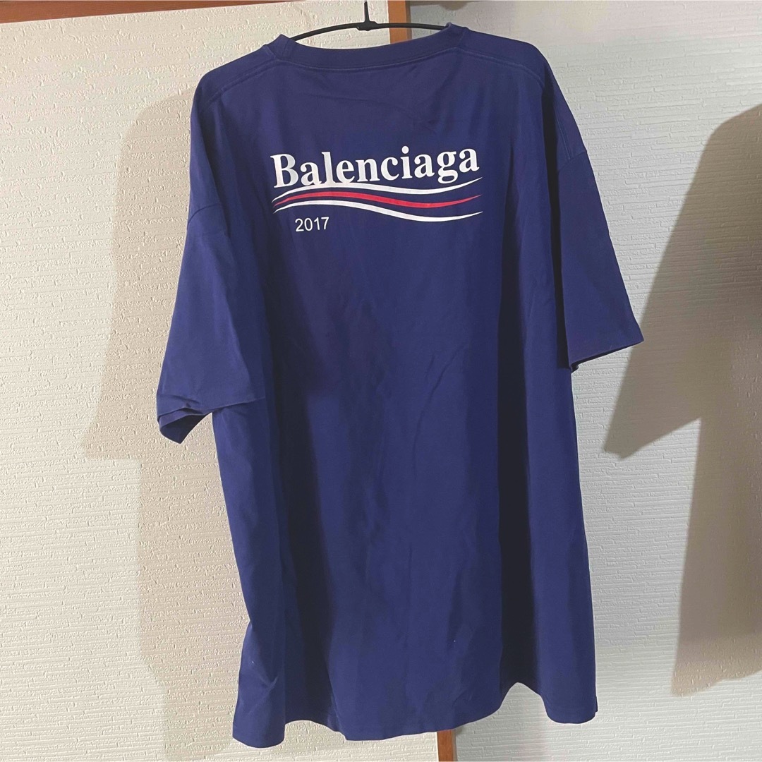 Balenciaga(バレンシアガ)のBALENCIAGA バレンシアガ2017 キャンペーン ロゴTシャツ メンズのトップス(Tシャツ/カットソー(半袖/袖なし))の商品写真