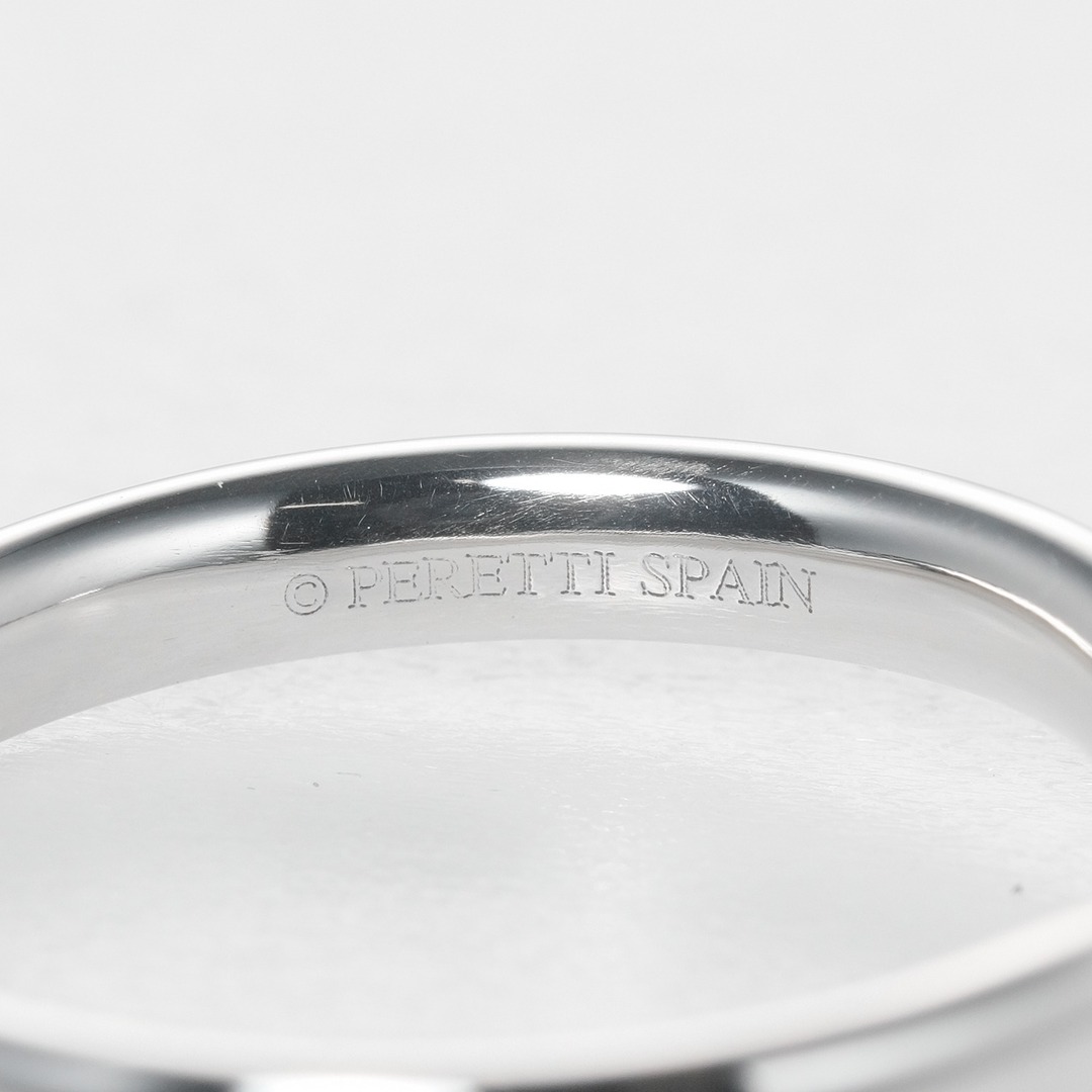 【TIFFANY&Co.】ティファニー カーブド バンド 6.07g 3mm Pt950プラチナ 16.5号 メンズ リング・指輪