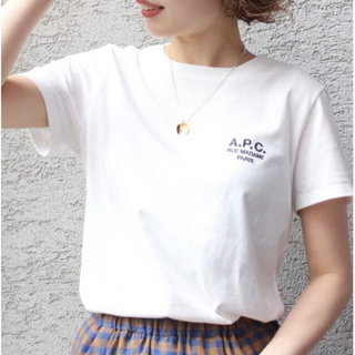 アーペーセー(A.P.C)のA.P.C. New Denise ロゴ クルーネック Tシャツ レディース(Tシャツ(半袖/袖なし))