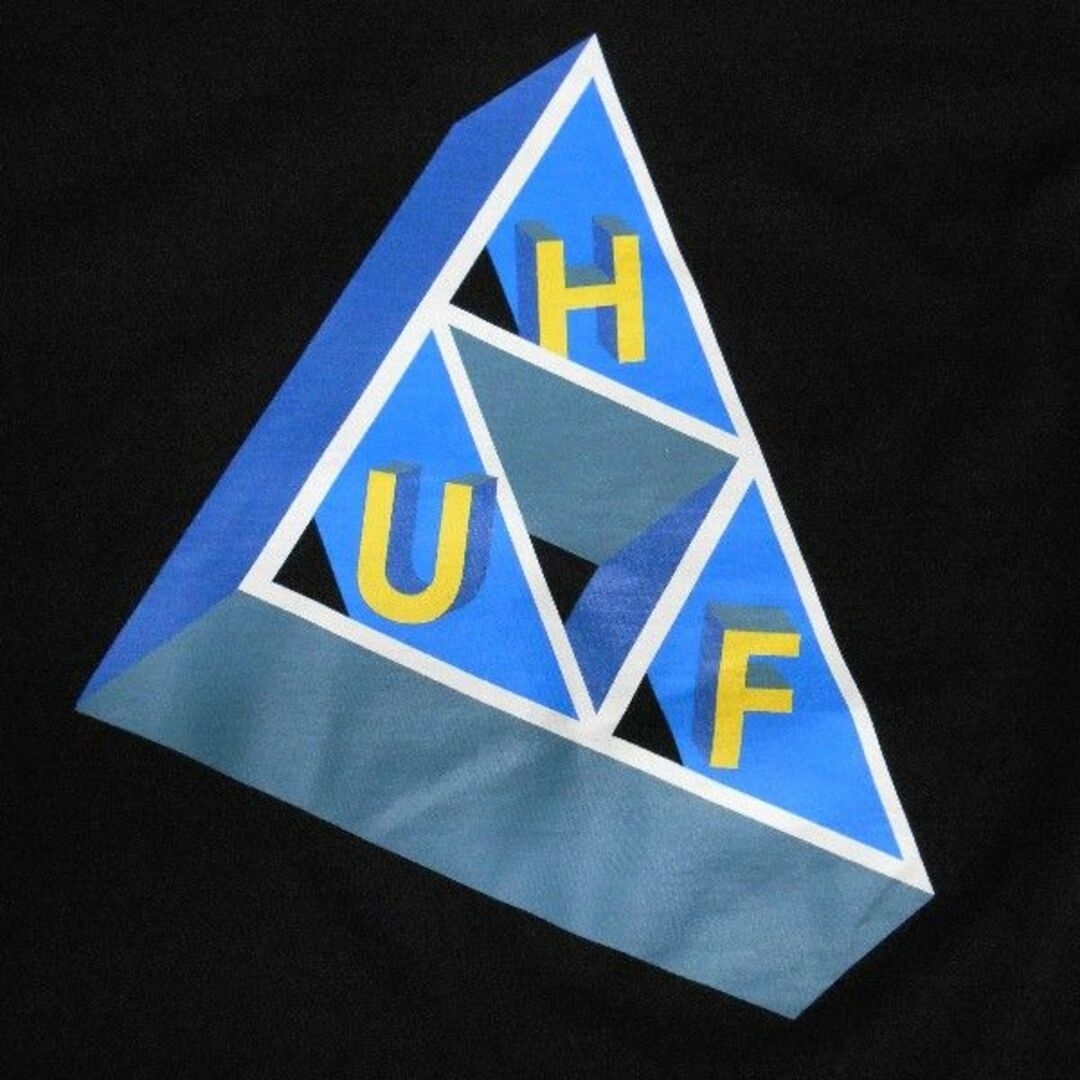 HUF(ハフ)のHUF*ハフ*US:XXL[BASED TT]ブラックプリントTシャツ メンズのトップス(Tシャツ/カットソー(半袖/袖なし))の商品写真