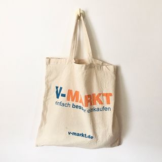 サンタモニカ(Santa Monica)の【専用です】裏面もかわいいヨーロッパ・ドイツV-MARKETのエコバッグ(エコバッグ)