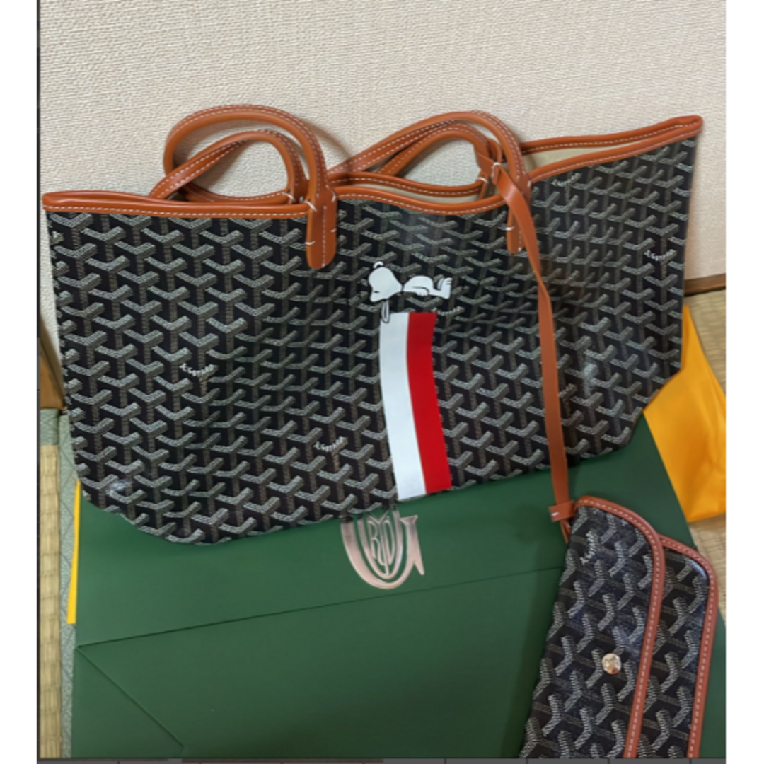 高品質 ゴヤール 限定 GOYARD サンルイPM スヌーピー トートバッグ