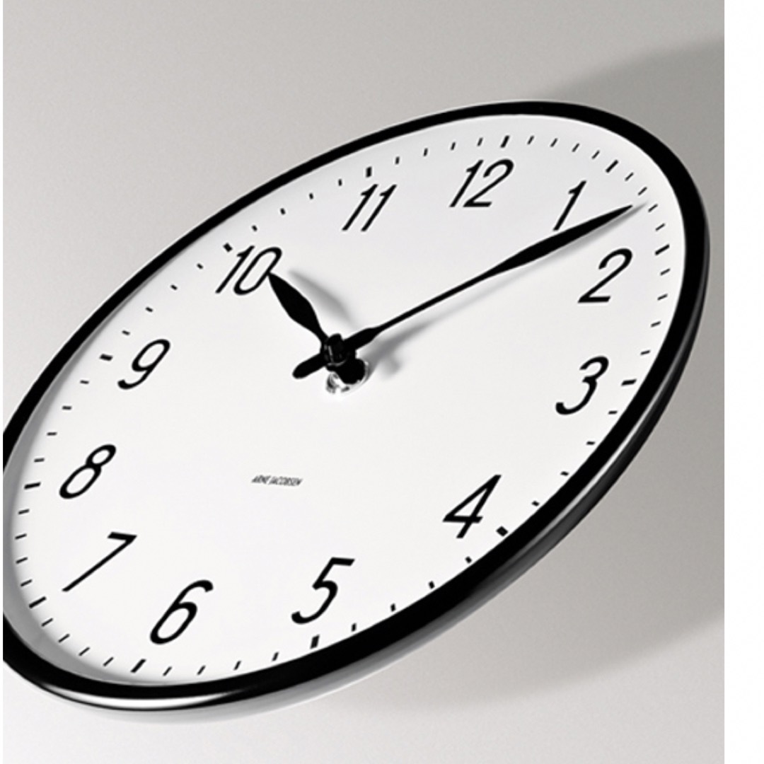 美品☆アルネヤコブセン 29cm Wall Clock STATION | www.angeloawards.com