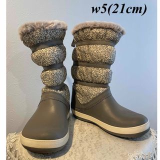 クロックス(crocs)のクロックス【crocs】クロックバンド ウィンター ブーツ21cm(ブーツ)