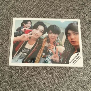 ジャニーズジュニア(ジャニーズJr.)の正門良規 中村嶺亜 高橋優斗 本髙克樹 公式写真(アイドルグッズ)