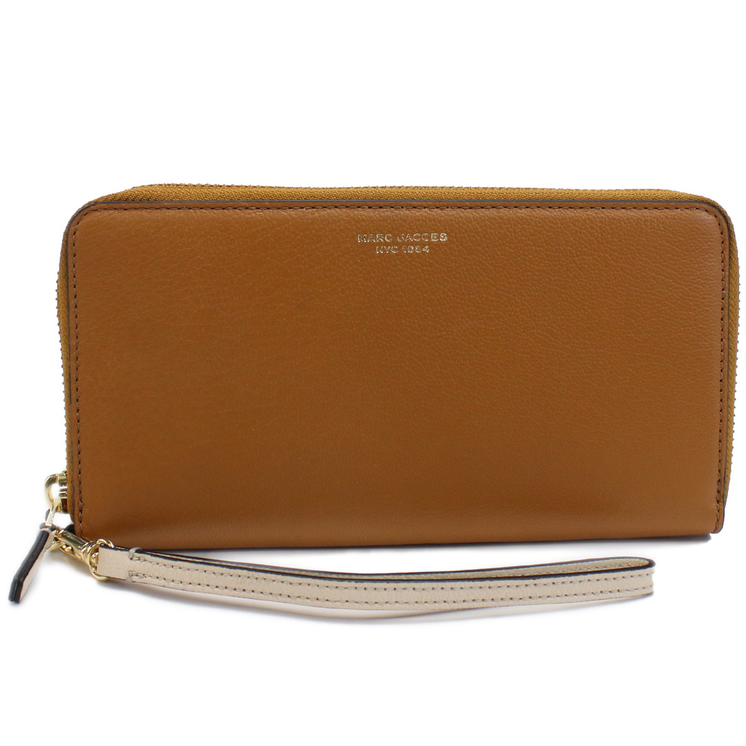 MARC JACOBS マークジェイコブス THE CONTINENTAL WRISTLET S161L03FA22 長財布ラウンドファスナー CATHAY SPICE MULTI ブラウン系 レディース