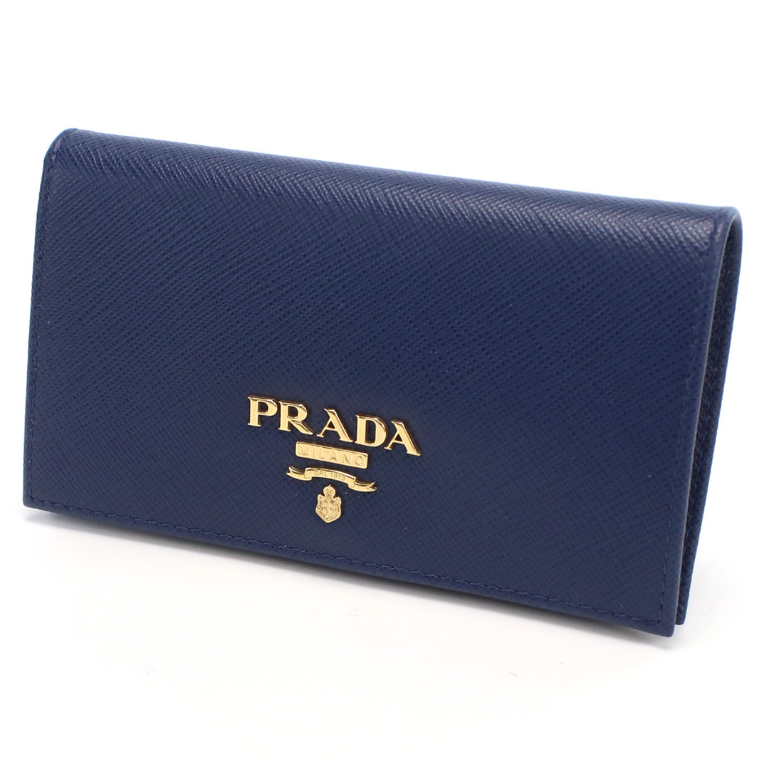 PRADA プラダ 1MV020 二つ折り財布 BLUETTE ブルー系 レディース