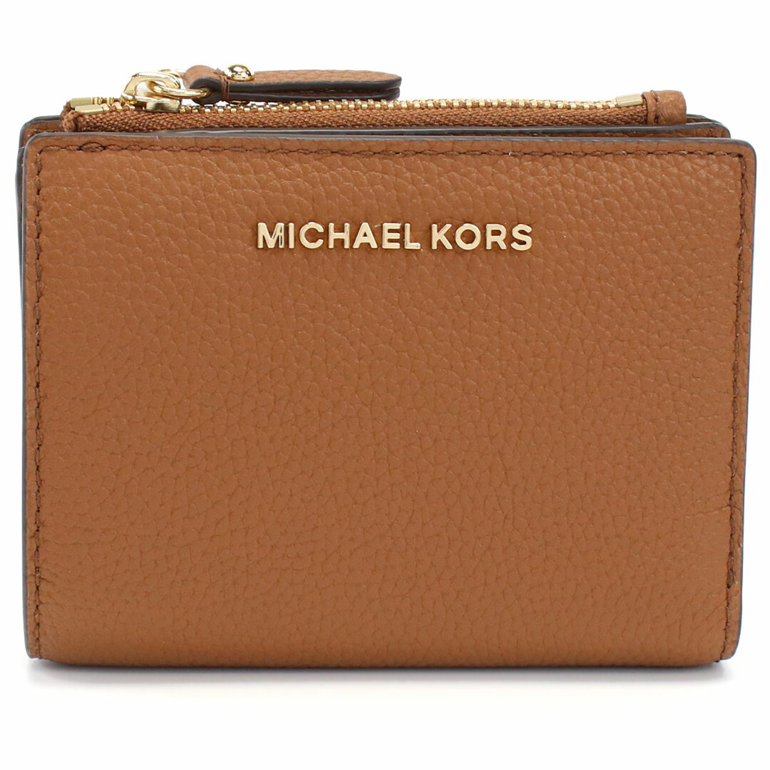 MICHAEL KORS マイケル・コース JET SET 34F9GJ6F2L 二つ折り財布 LUGGAGE ブラウン系 レディース