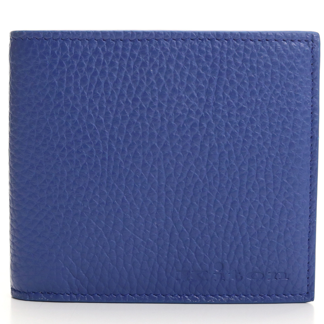 Kiton キートン UPEN002 二つ折り財布 BLUETTE ブルー系 メンズUPEN002素材