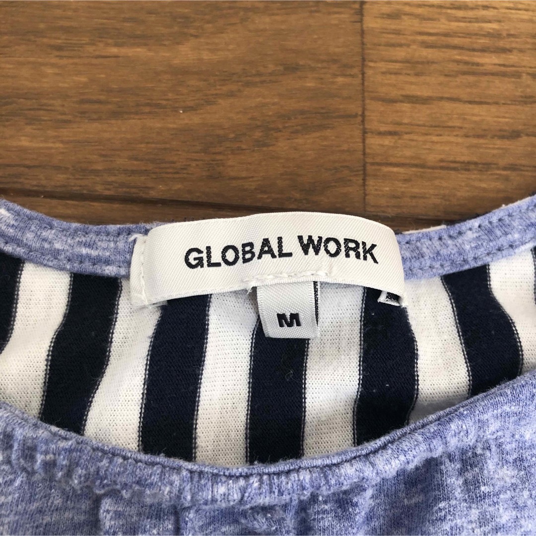 GLOBAL WORK(グローバルワーク)のGLOBAL WORK ＊ キッズワンピース M キッズ/ベビー/マタニティのキッズ服女の子用(90cm~)(ワンピース)の商品写真