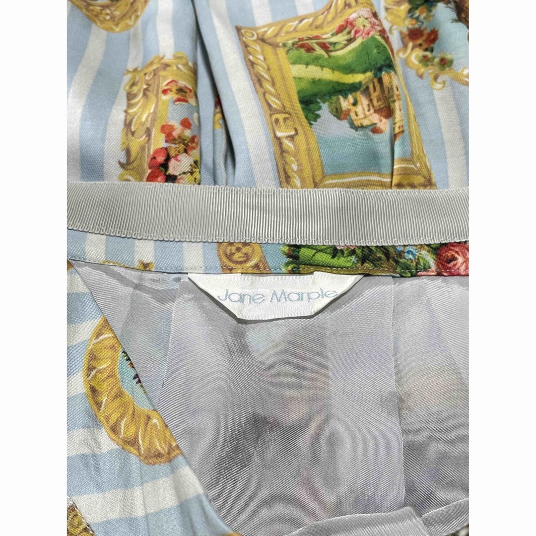 JaneMarple(ジェーンマープル)のJaneMarpleフレーム柄スカート レディースのスカート(ひざ丈スカート)の商品写真