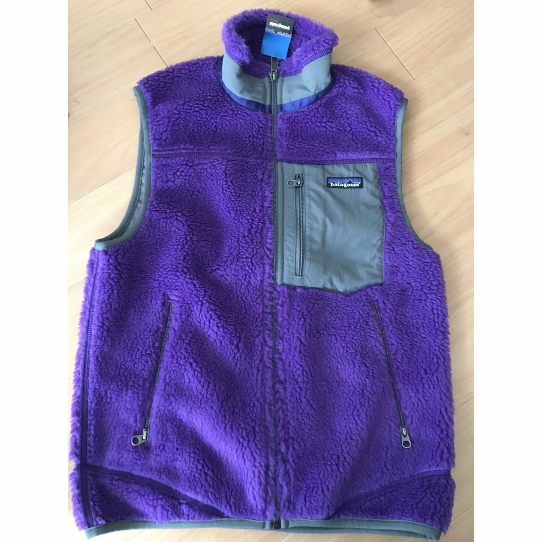 patagonia ベスト XS レトロX フリース Classic パープル