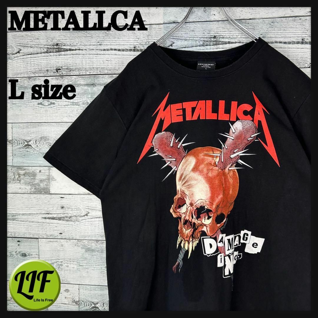 METALLICA - 【希少‼︎】メタリカ バンドT 半袖 Tシャツ METALLICA - 【希少‼︎】メタリカ バンドT 半袖 Tシャツ