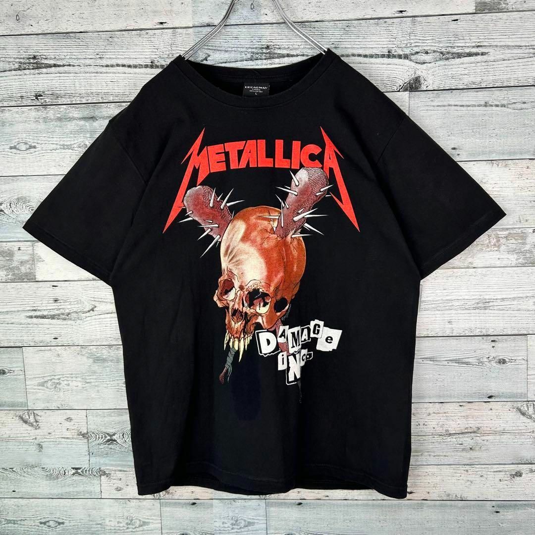 METALLICA【希少 美品】半袖Tシャツ M 黒 メタリカ バンドT