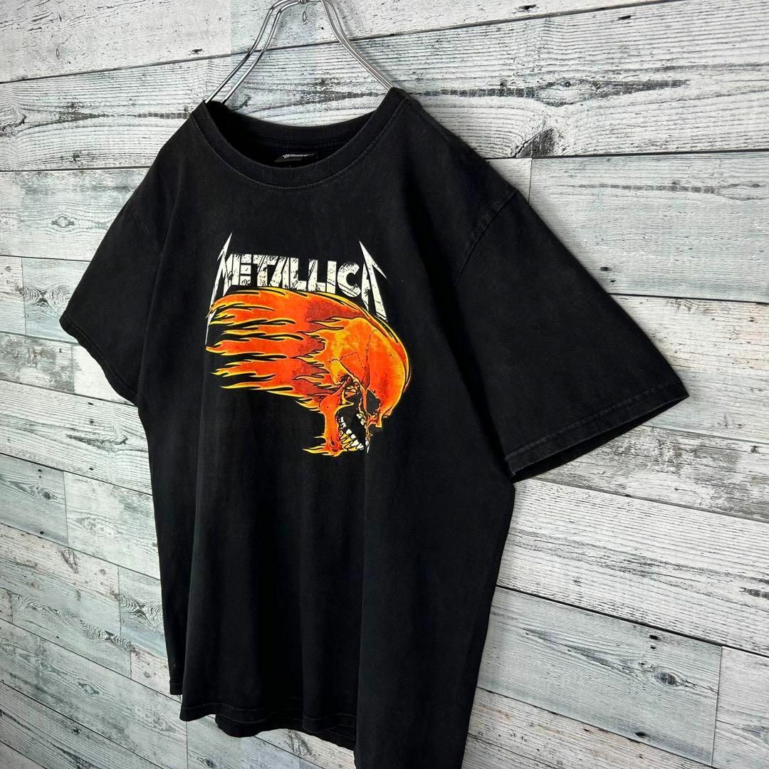 METALLICA【希少 美品】半袖Tシャツ L 黒 メタリカ バンドT