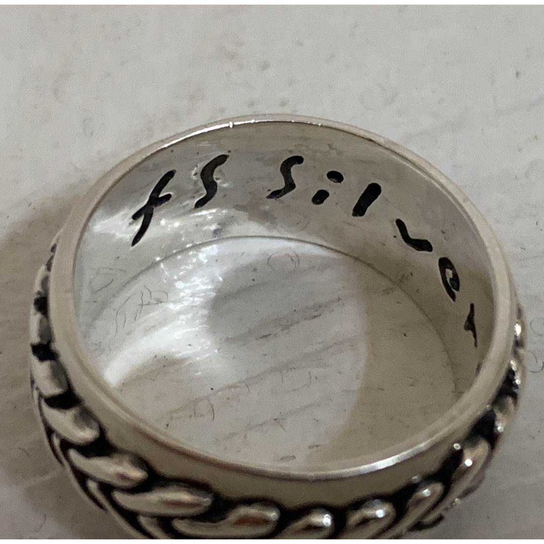 超激安安い VINTAGE ヴィンテージ FS SILVER925 縄目模様 シルバー