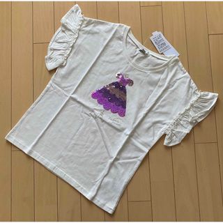 エニィファム(anyFAM)のエニィファム ミラクルスパンコールTシャツ 150(Tシャツ/カットソー)