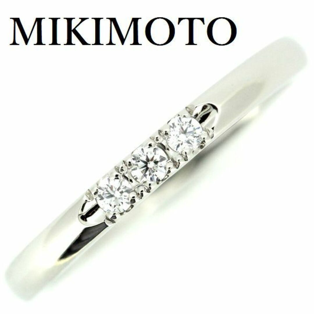 MIKIMOTO - ミキモト ダイヤモンド 0.05ct リング Pt950 6.5号の通販 ...