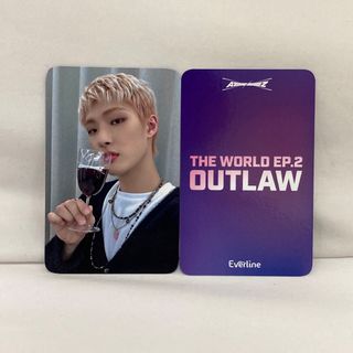 ateez outlaw ジョンホ everline ワイン スクラッチイベント