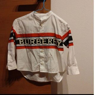 バーバリー(BURBERRY)のBURBERRY▶3y98センチ▶ロゴシャツ(ブラウス)