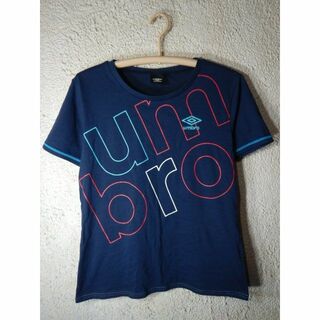 アンブロ(UMBRO)のo6556　umbro　アンブロ　デサント　半袖　tシャツ　ロゴ　デザイン(Tシャツ(半袖/袖なし))
