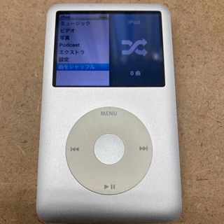 アイポッド(iPod)のiPod classic 160GB シルバー(ポータブルプレーヤー)