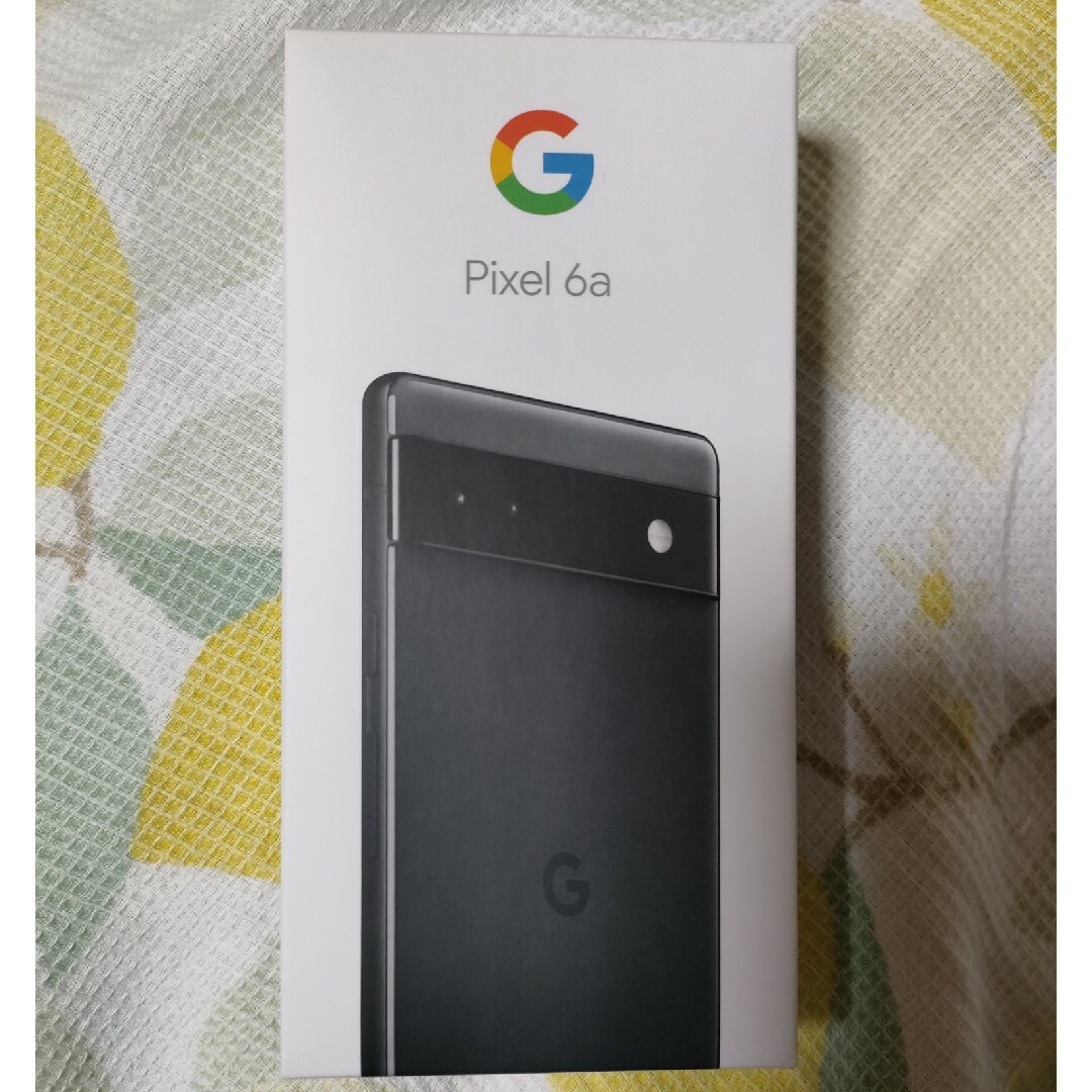 スマートフォン/携帯電話au Google Pixel6a チャコール 128GB SIMフリー