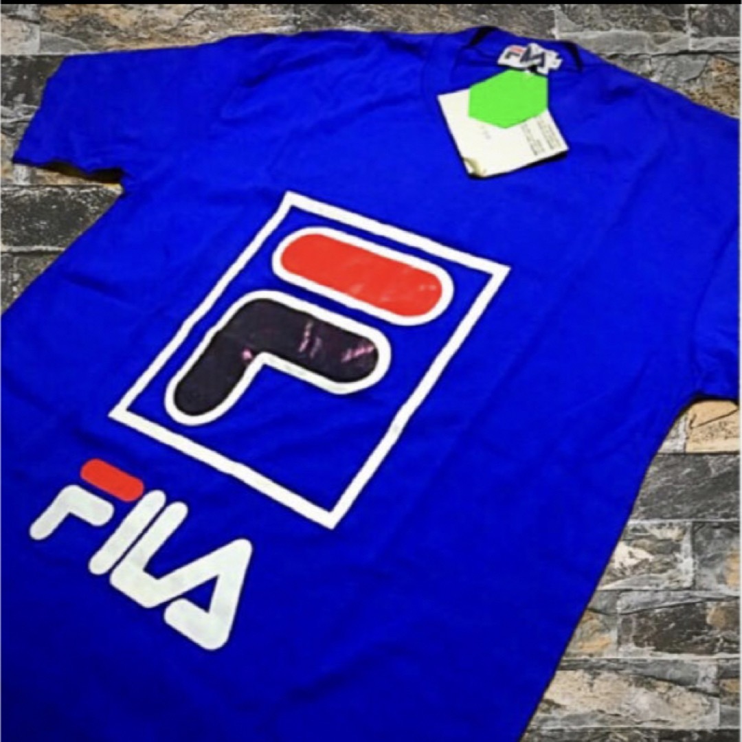 FILA(フィラ)のFILA 希少90s ‼️ ビックロゴTEE‼️タグ付き未使用品‼️ メンズのトップス(Tシャツ/カットソー(半袖/袖なし))の商品写真