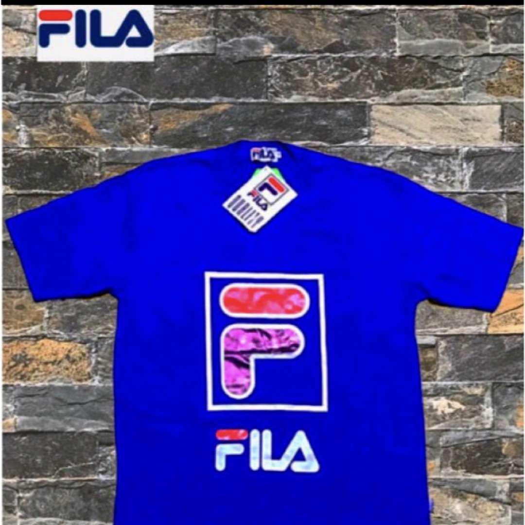 FILA(フィラ)のFILA 希少90s ‼️ ビックロゴTEE‼️タグ付き未使用品‼️ メンズのトップス(Tシャツ/カットソー(半袖/袖なし))の商品写真