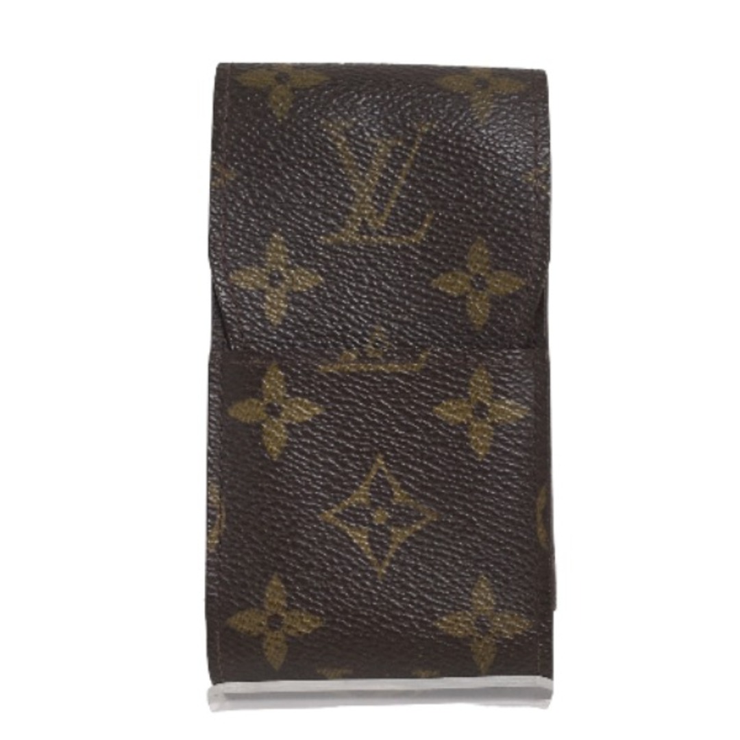 LOUIS VUITTON(ルイヴィトン)のルイヴィトン M63024 カードケース ブラウン  LOUIS VUITTON エテュイ・シガレット モノグラム レディースのファッション小物(名刺入れ/定期入れ)の商品写真