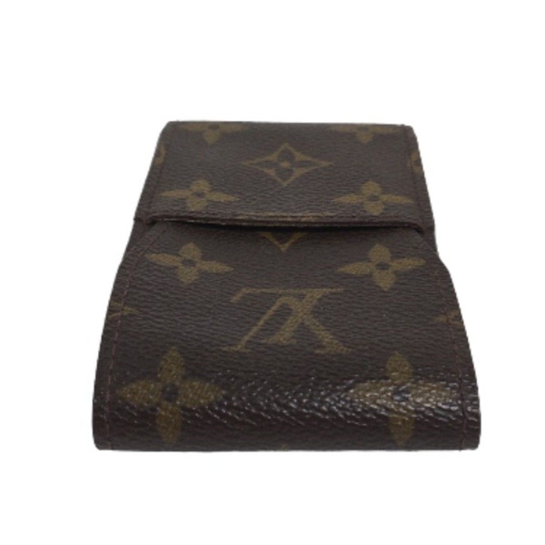 LOUIS VUITTON(ルイヴィトン)のルイヴィトン M63024 カードケース ブラウン  LOUIS VUITTON エテュイ・シガレット モノグラム レディースのファッション小物(名刺入れ/定期入れ)の商品写真