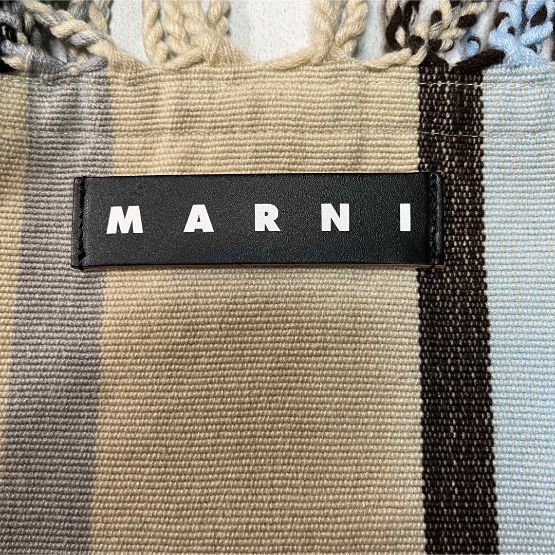 新品　MARNI マルニ  ハンモックバッグ バタークリーム フラワーカフェ