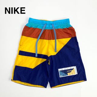 ナイキ(NIKE)の☆美品 ナイキ NIKE フライト ロゴ ナイロン ショートパンツ S 短パン(ショートパンツ)