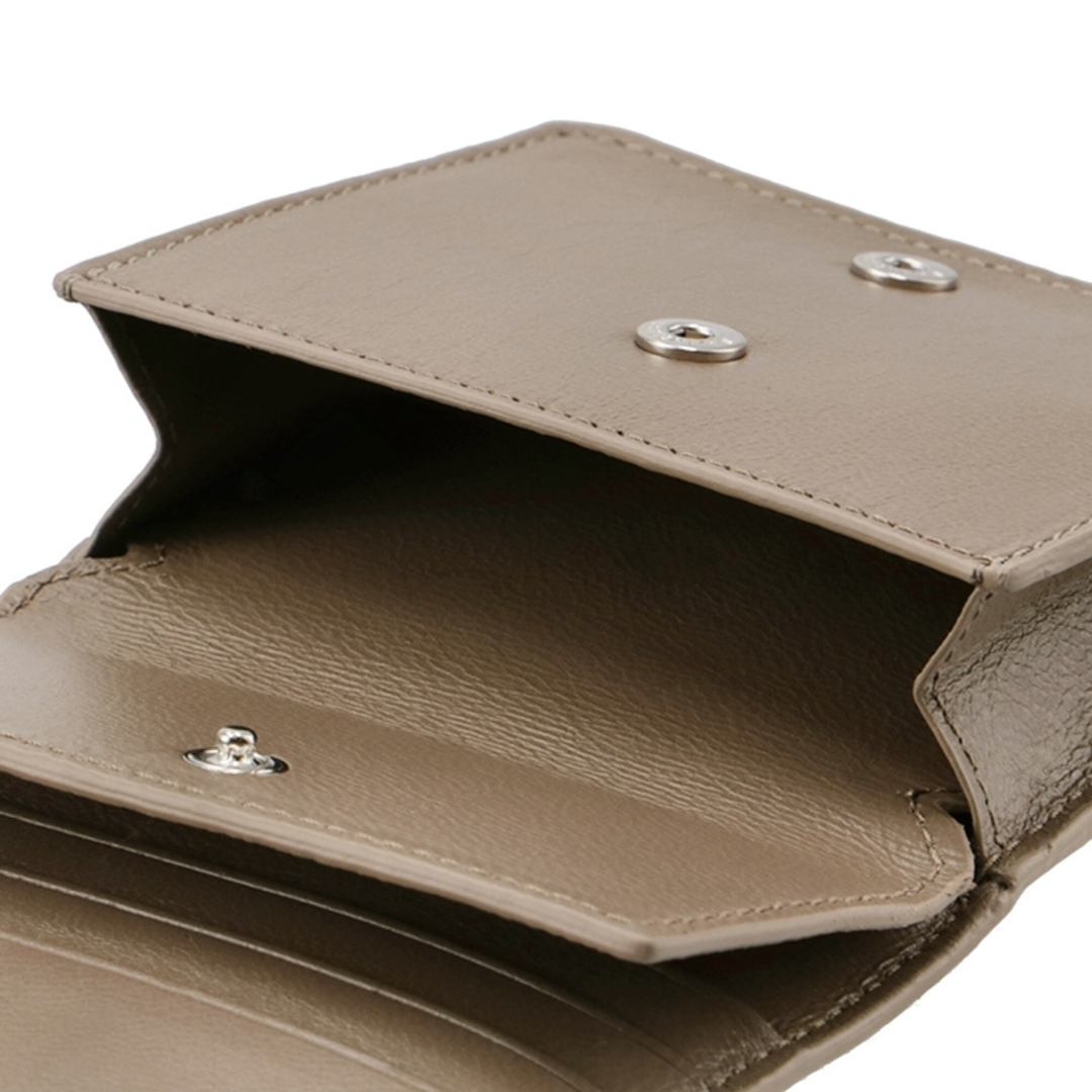 【極美品】バレンシアガ 二つ折財布 エブリデイ シンプル カーフスキン 黒